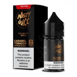   Nasty Juice Bronze Blend Caramel Tobacco 30ML Salt Likit