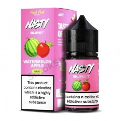 Nasty Burst Watermelon Apple Salt Likit 30ml – Karpuz ve Yeşil Elma Nasty Burst Watermelon Apple Salt Likit 30ml – Karpuz ve Yeşil Elma