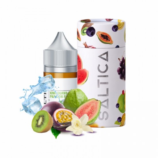 Saltica Kiwi Guava Passion Fruit Salt Likit 30ml – Kivi, Guava ve Çarkıfelek