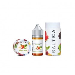 Saltica Double Apple Salt Likit 30ml - Çift Elma Aromalı
