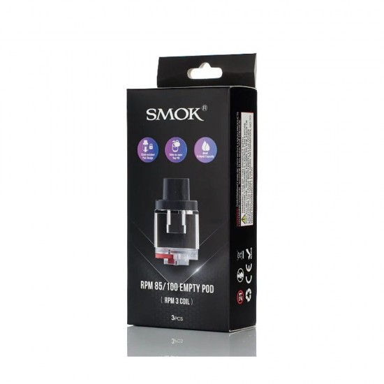 Smok RPM 85/100 Kartuş (3'lü Paket) Smok RPM 85/100 Kartuş (3'lü Paket)