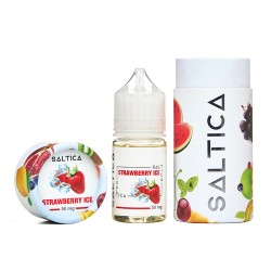 Saltica Strawberry Ice Salt Likit 30ml - Orijinal Satış Noktası Saltica Strawberry Ice Salt Likit 30ml - Orijinal Satış Noktası