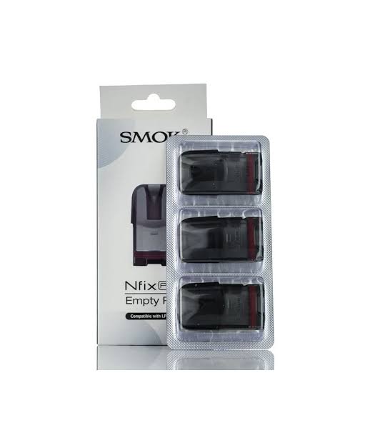 SMOK Nfix Pro boş kartuş 3'lü paket - LP1 coil uyumlu 2 ml yedek pod