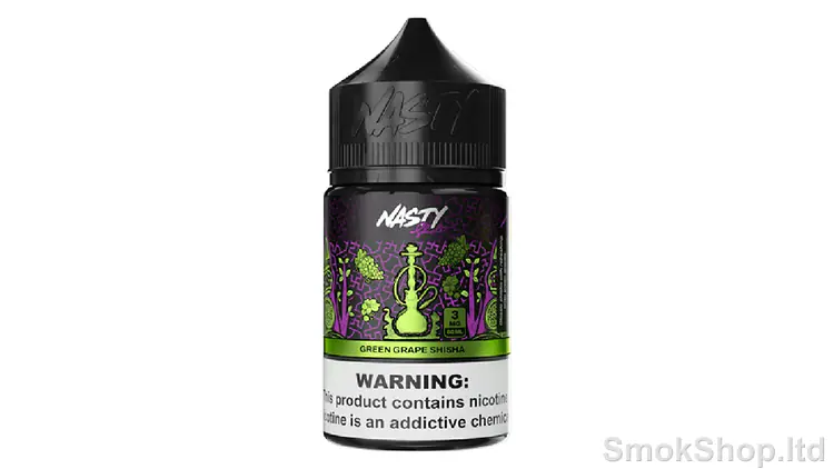 Nasty Juice Green Grape 60 ml - yeşil üzüm aromalı Green Grape Shisha 60 ml şişe
