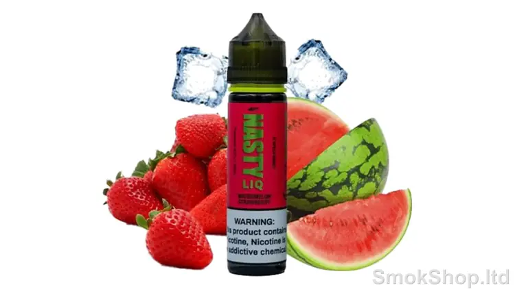 Nasty Juice Watermelon Strawberry 60 ML - Nasty LIQ Watermelon Strawberry 60 ml freebase şişe, çilek ve karpuz