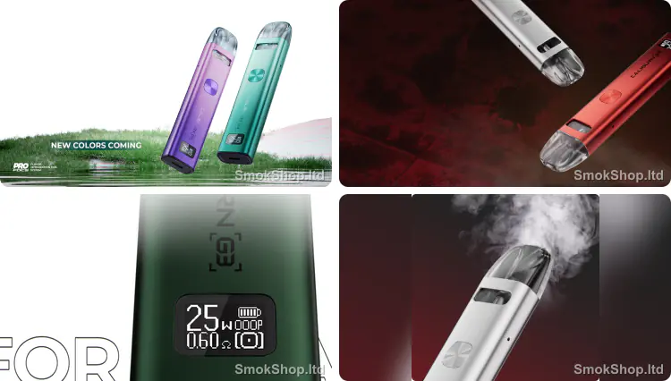 Uwell Caliburn G3 - şık tasarım, OLED ekranla ayarlanabilir watt ve yoğun buhar performansı