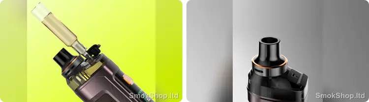 Vaporesso Armour G Pod MTL Kartuş - üstten likit doldurma ve hava akışı ayarlı pod başlığı