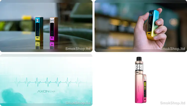 Vaporesso Gen 80 S - hafif ve kompakt tek pilli mod, elde rahat tutuş, AXON çip ve iTank'lı kit görünümü