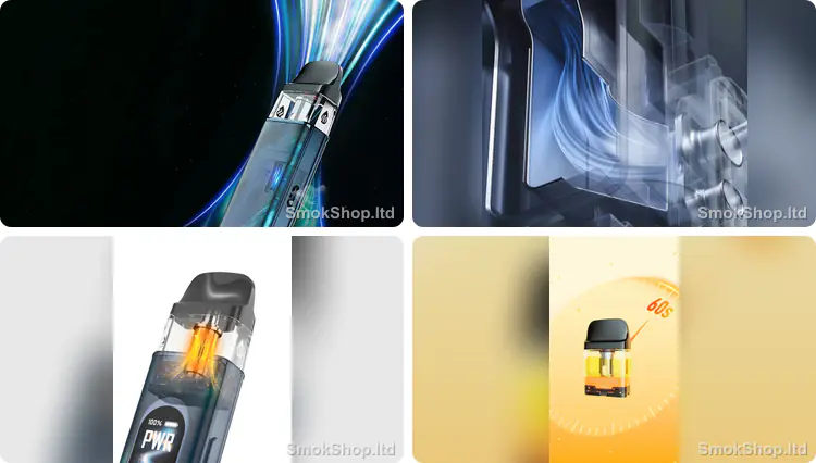 Vaporesso XROS 6 - Venturi hava akışı, COREX 3.0 kartuş ve 60 saniyede hazır pod